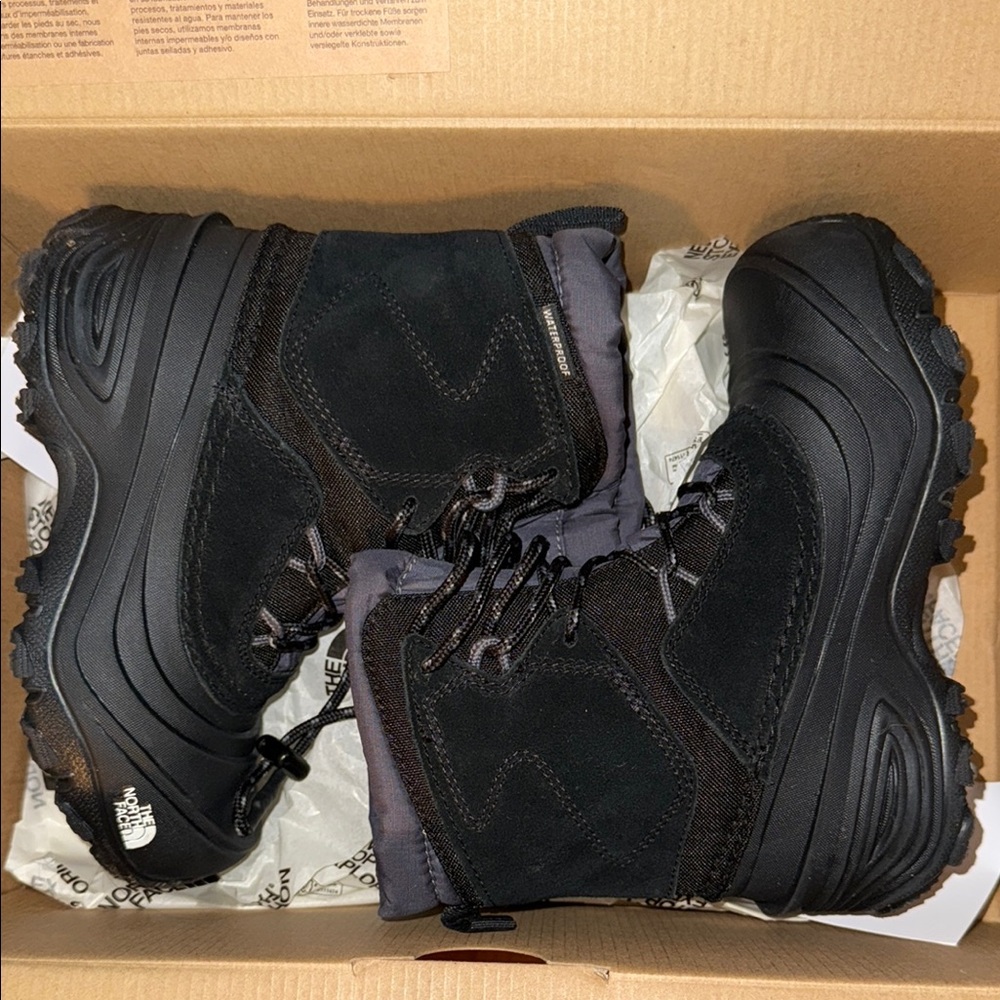The North Face Black Winter Boots